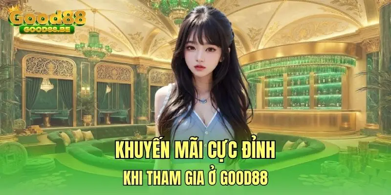 Khuyến mãi cực đỉnh khi tham gia ở Good88 Khuyến mãi cực đỉnh khi tham gia ở Good88